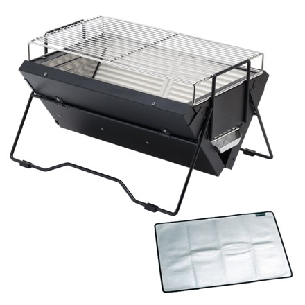 ユニフレーム 40周年記念 ユニセラTG-III ブラック 614976 限定カラー バーナーシート(大)付きセット