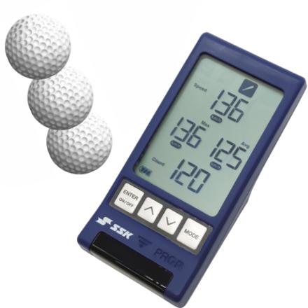 エスエスケイ SSK 速度計測器 マルチスピードテスター4 MST400 & ゴルフボール セット