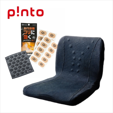 pinto×コラントッテ 磁気クッション ピントアルファ (pintoα) ＆ NS マグネバン ＆ ハンドタオル セット