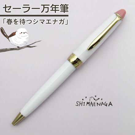 セーラー万年筆 ホームショッピングオリジナル ボールペン 春を待つシマエナガ