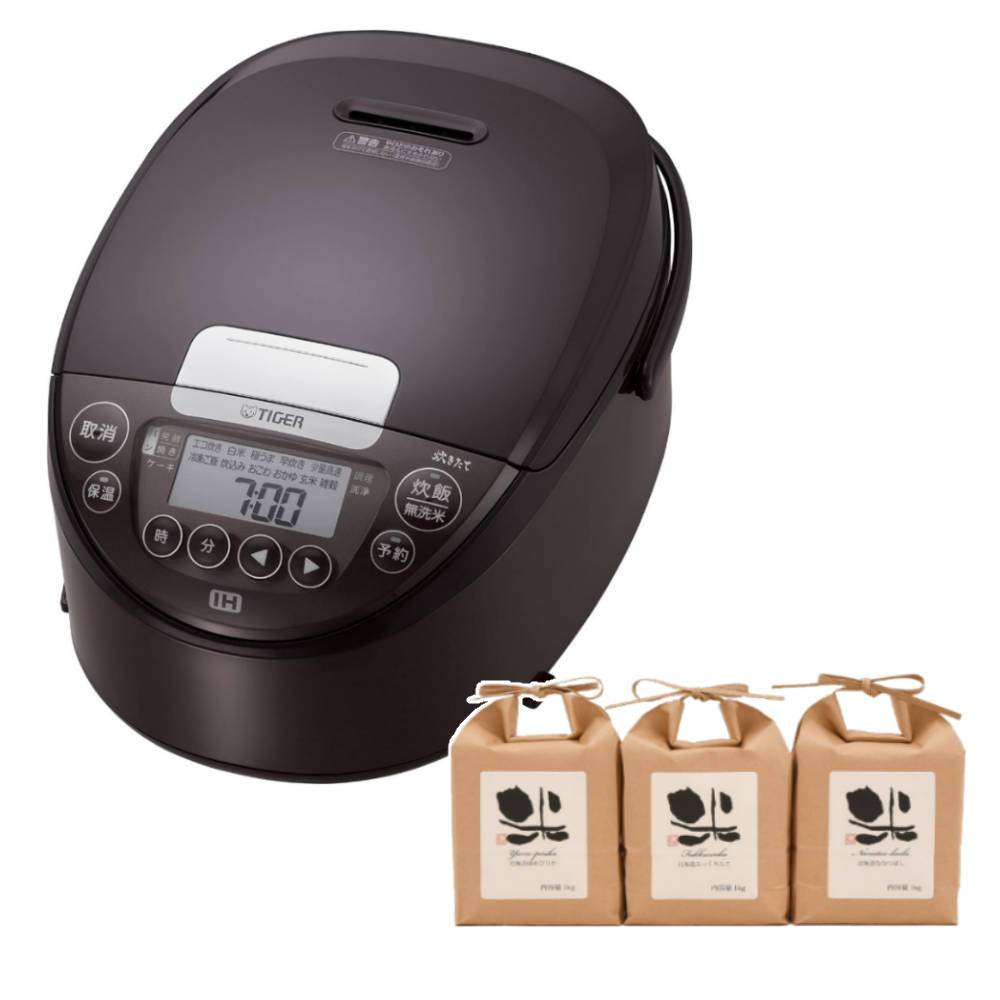 5.5合炊き】タイガー魔法瓶 IHジャー炊飯器 炊きたて JPW-D100T
