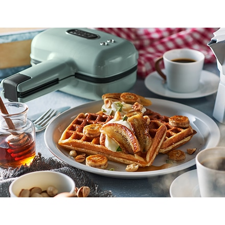 ラドンナ Toffy ハーフホットサンドメーカー プレート交換式 ペールアクア K-HS5-PA＆マルチプレート K-HS5-MP＆マーナ おさかなスポンジ