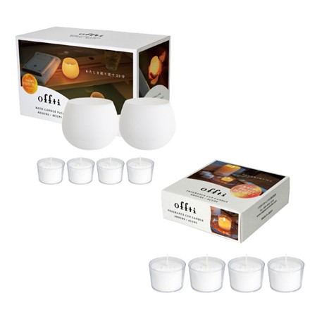 ペガサスキャンドル オフティ バスキャンドル プカ ホワイトティー ＆ フルーティーブーケ フレグランスカップキャンドル 06663302 06662806