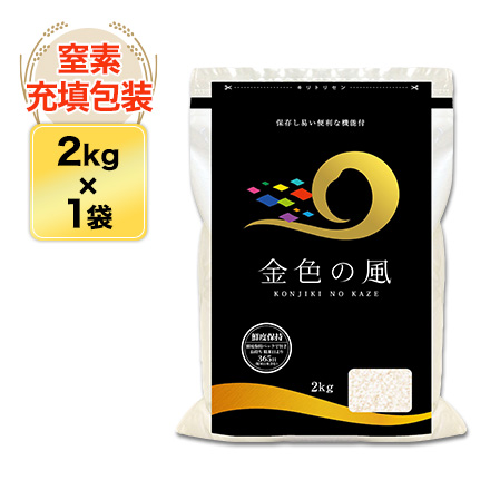 白米 岩手県産 金色の風 2kg ( 2kg×1袋 ) 令和7年産
