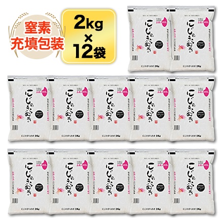 白米 香川県産 にじのきらめき 24kg 2kg×12袋 令和7年産