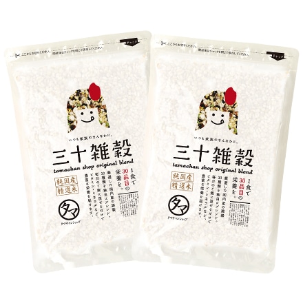タマチャンショップ 国産三十雑穀米 バランスの白 300g×2袋