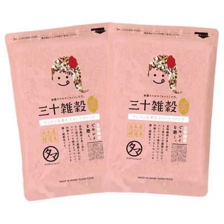 タマチャンショップ 国産三十雑穀米 美のピンク 300g×2袋