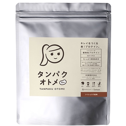 タマチャンショップ タンパクオトメ ソイプロテイン 260g ソイショコラ風味
