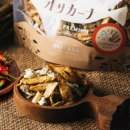 タマチャンショップ OH!オサカーナ ピリ辛ゴボチ＆チーズミックス 80g×2袋