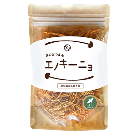 タマチャンショップ 森のおつまみ エノキーニョ 香りバジル味 50g