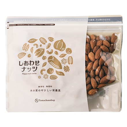 タマチャンショップ しあわせナッツ アーモンド 200g