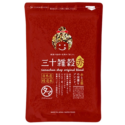 タマチャンショップ 国産三十雑穀米 元気の赤 300g