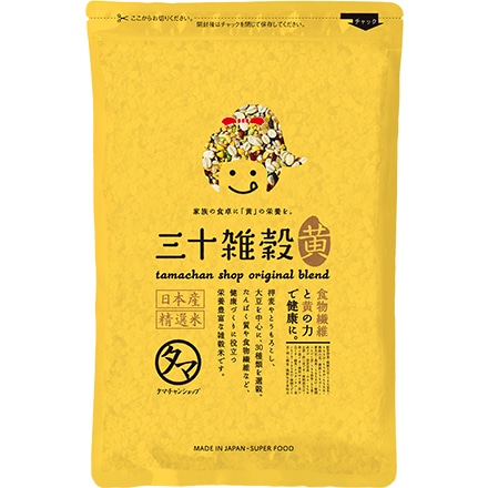 タマチャンショップ 国産三十雑穀米 健康の黄 300g