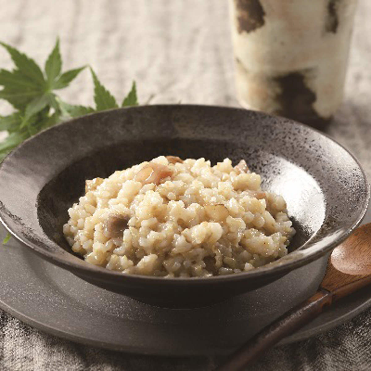 レトルト AST 新 備 玄米リゾット 和風 〔リゾット240g×25、付属スプーン×25〕 リゾット 非常食