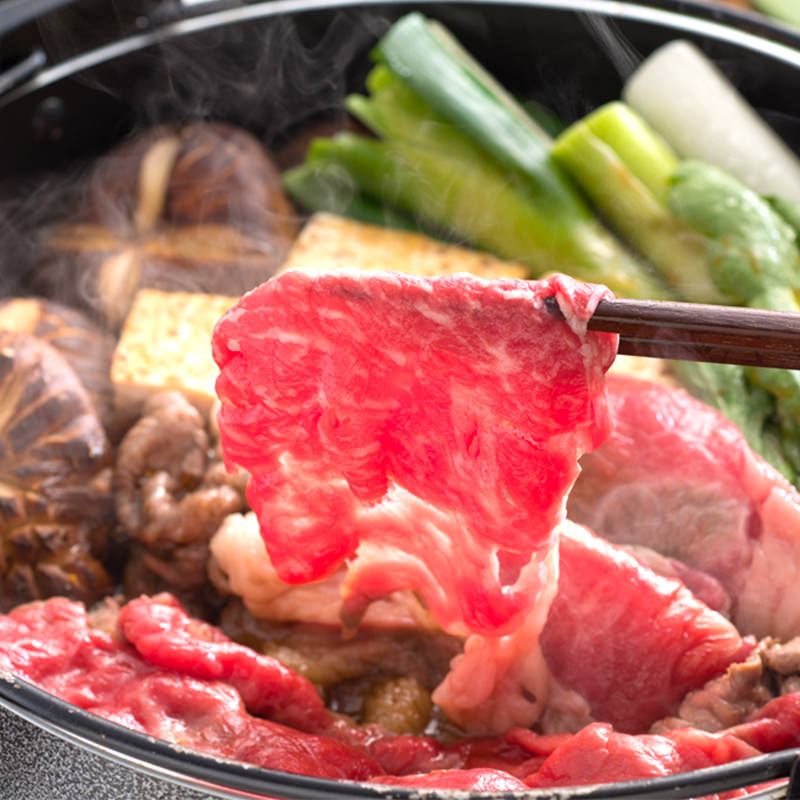 土佐あかうしすき焼きセット〔1kg〕四国・高知県　マチダ牛肉店