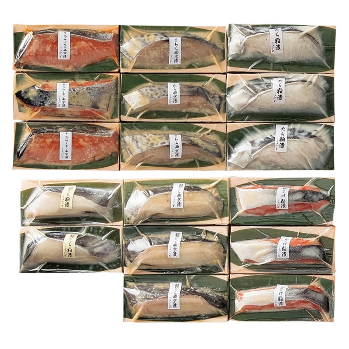 〈東京・オオハシ商店〉漬魚詰合せ