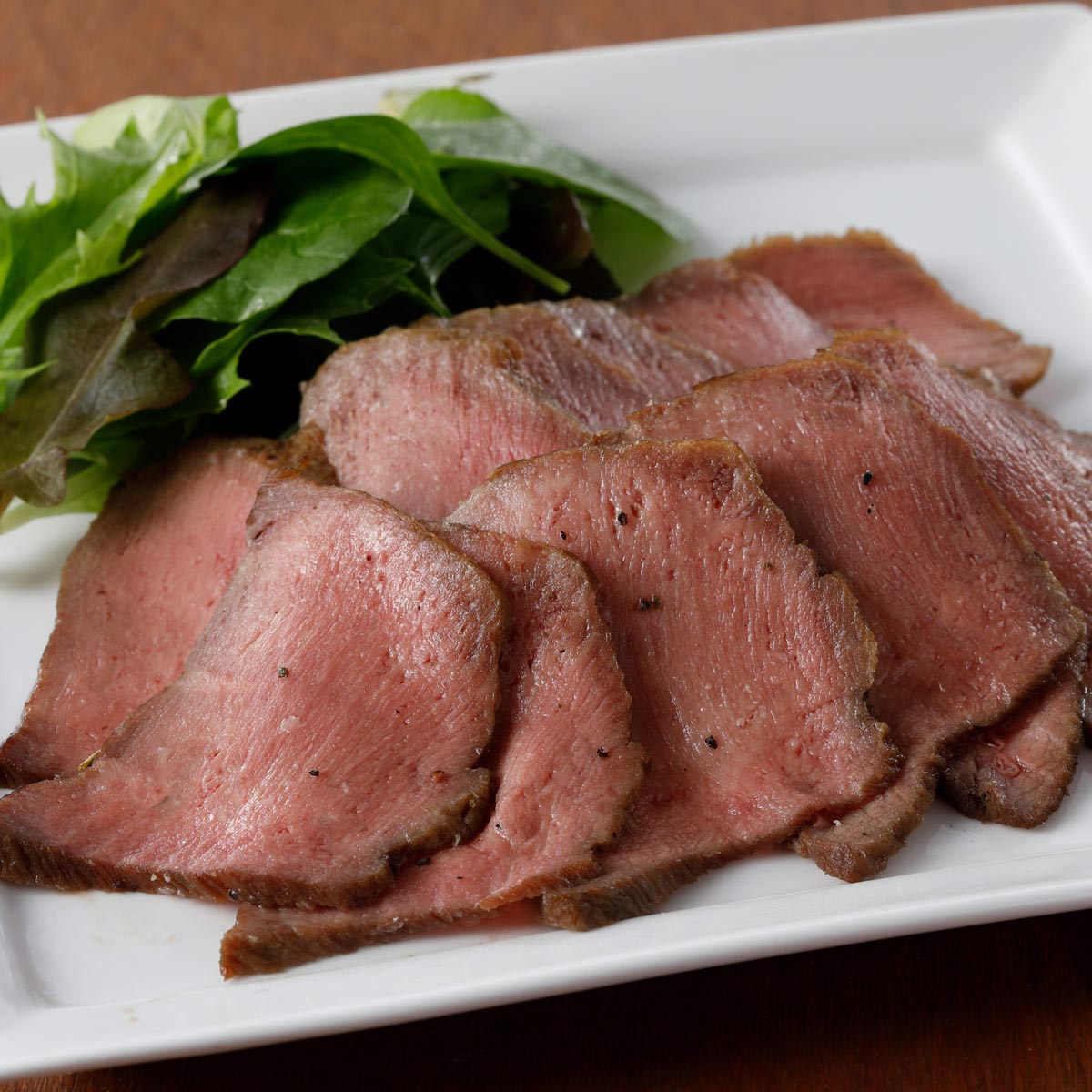 焼肉ヒロミヤ＋ 特製ローストビーフタン 〔100g×2〕 肉惣菜 ローストビーフ