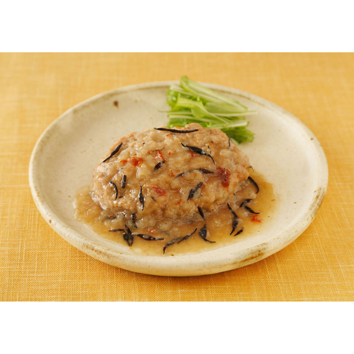 鈴なり 和風ハンバーグ ひじきソース 〔150g(固形量100g)×4〕 惣菜