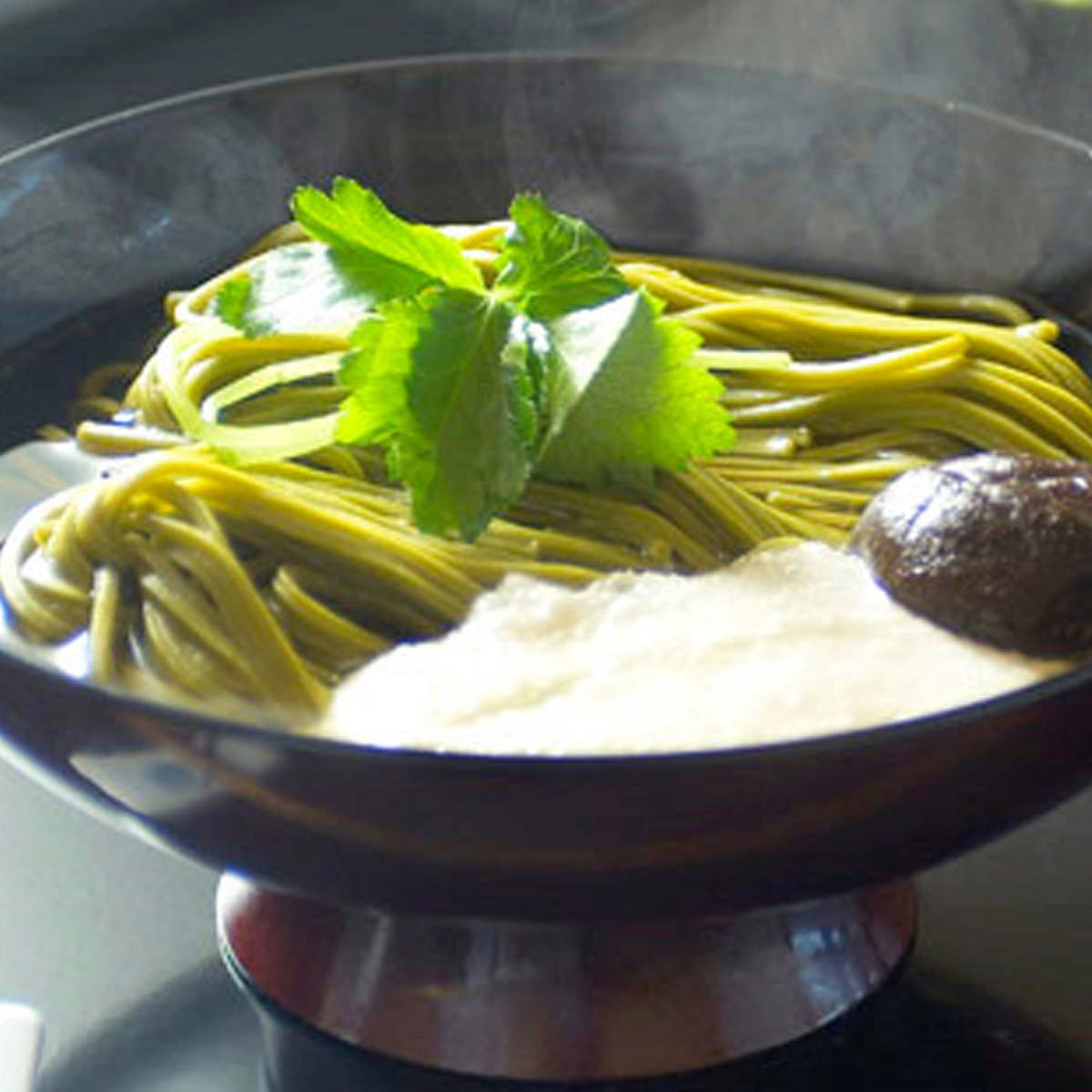 浅草むぎとろ とろろ茶そば 6食セット 〔めん90g・つゆ27.5g・とろろ50g×各6〕 そば 冷凍 東京