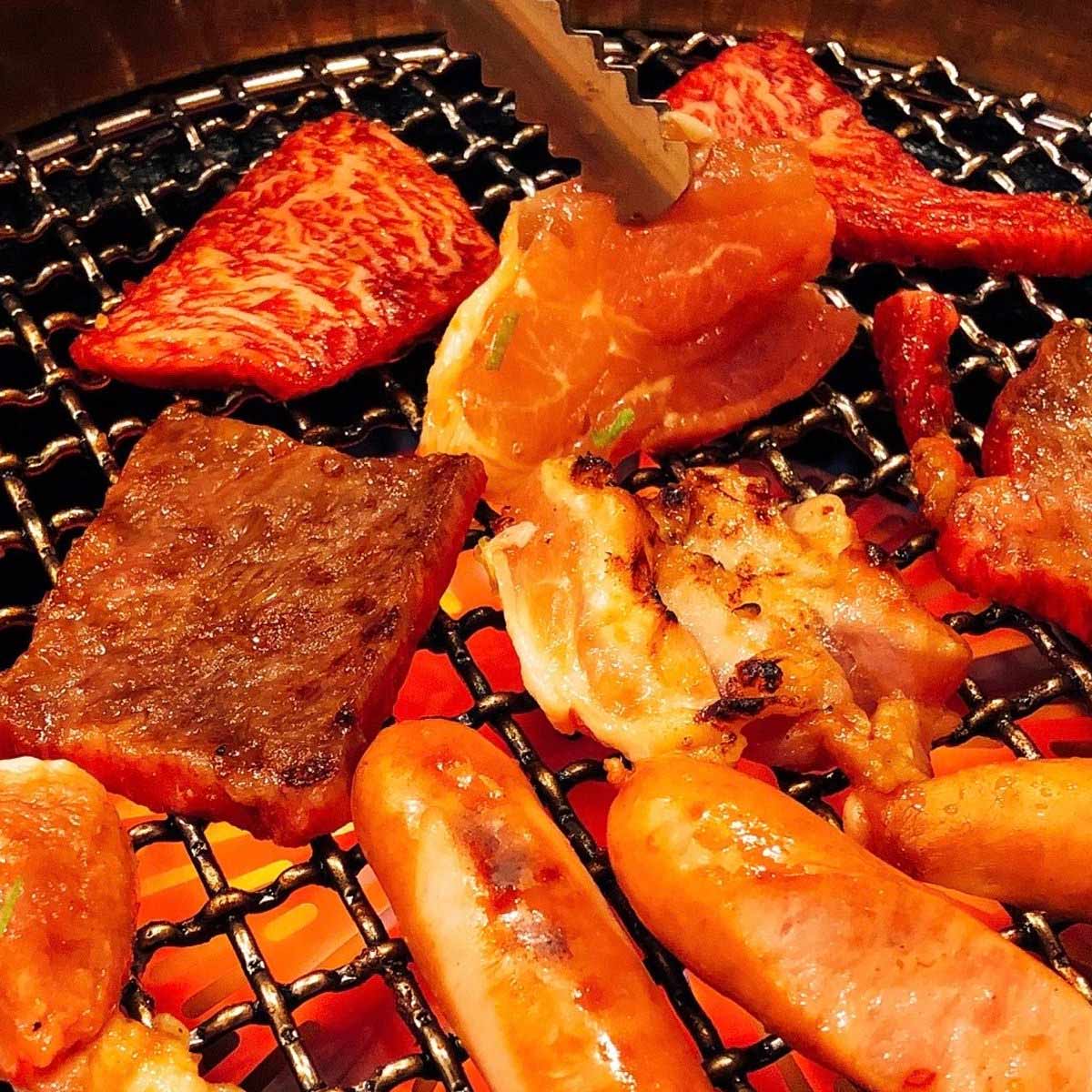 淡路牛 焼肉セット 〔淡路牛バラ焼肉250g・淡路牛赤身焼肉250g、牛脂×1〕 牛肉