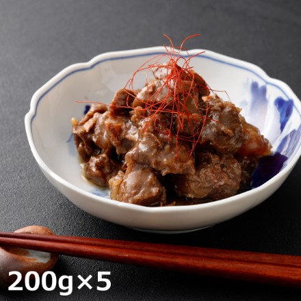 馬肉の角煮5個セット 〔200g×5〕