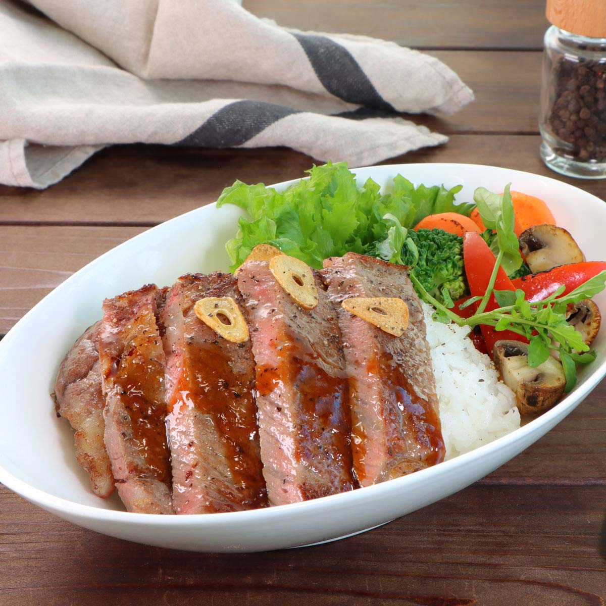 くまもとあか牛 ロースステーキ KA-100 〔200g×2〕 牛肉