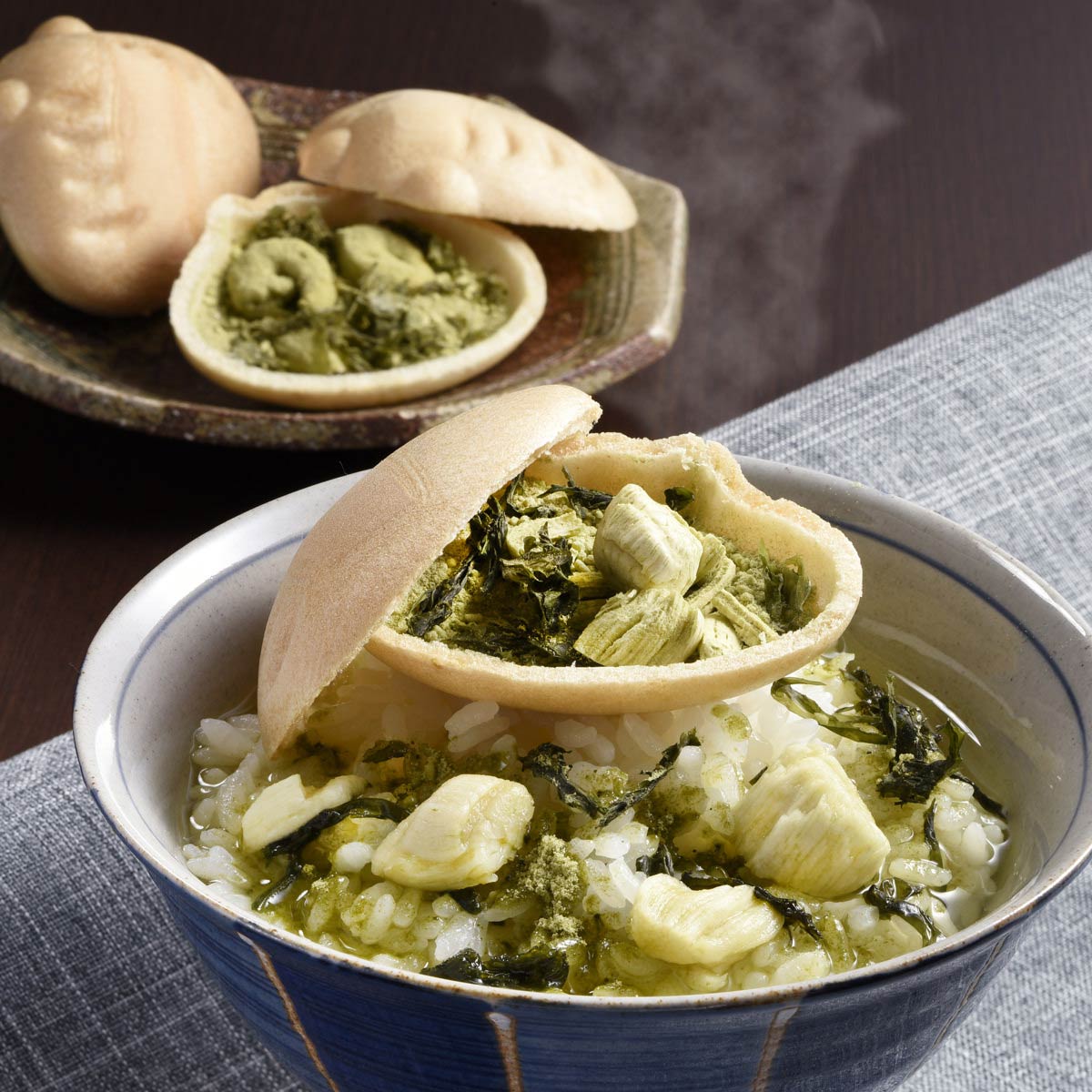 伊勢茶漬け最中 〔あおさ×3・海老×3・貝柱×3〕 お茶漬け