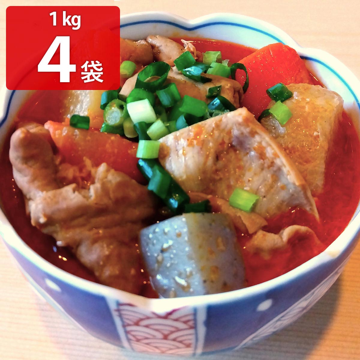 辛味もつ煮 〔1kg×4〕 肉料理【沖縄県・離島 配送不可】