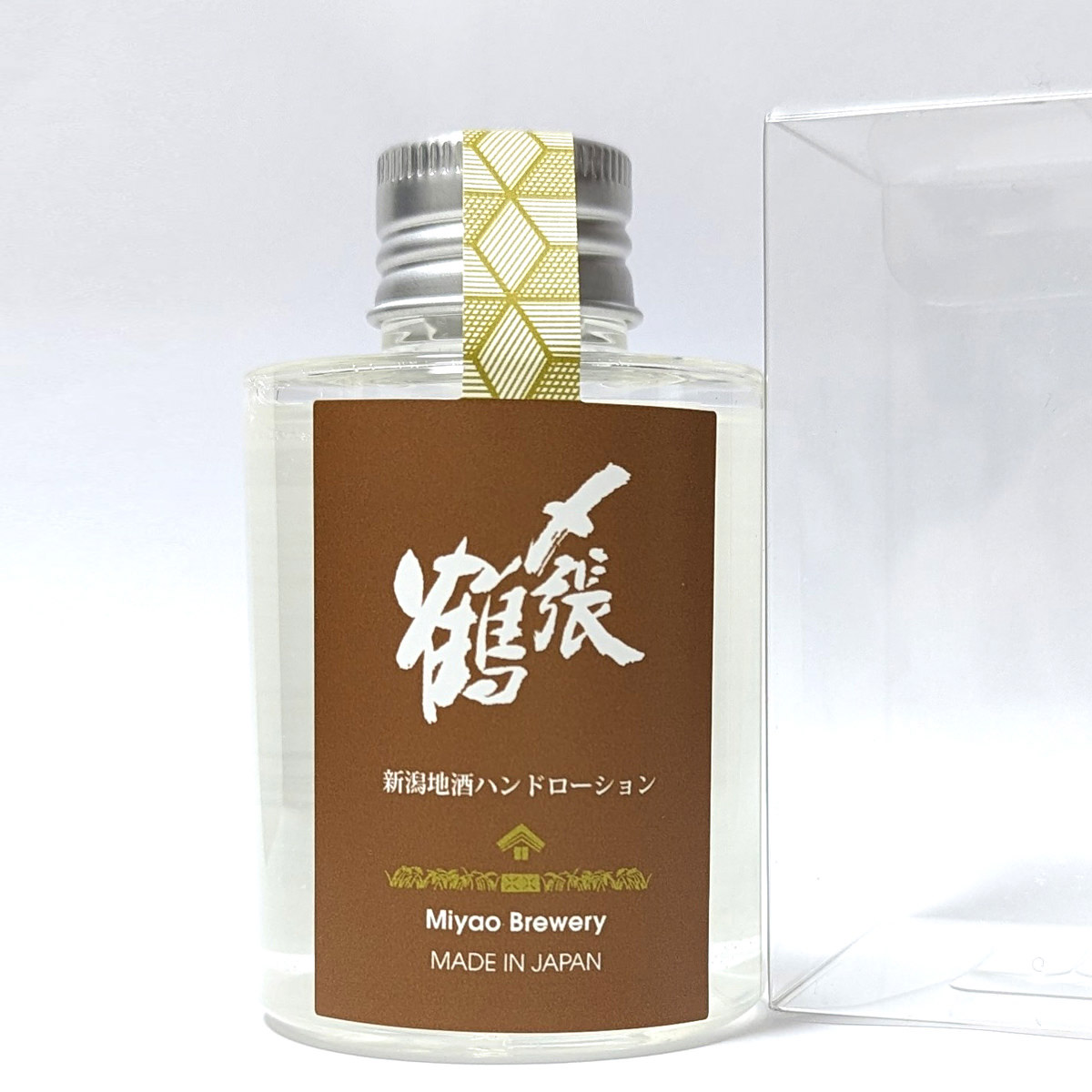 新潟地酒ハンドローション 化粧水 〆張鶴 100ml