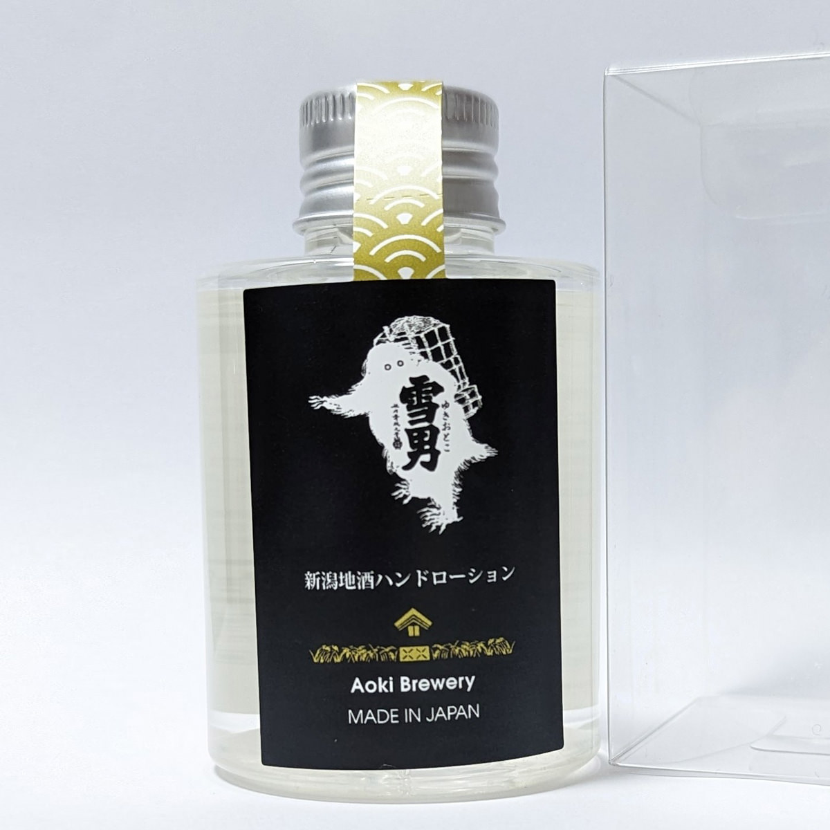 新潟地酒ハンドローション 雪男 〔100ml〕 ハンドケア 化粧水