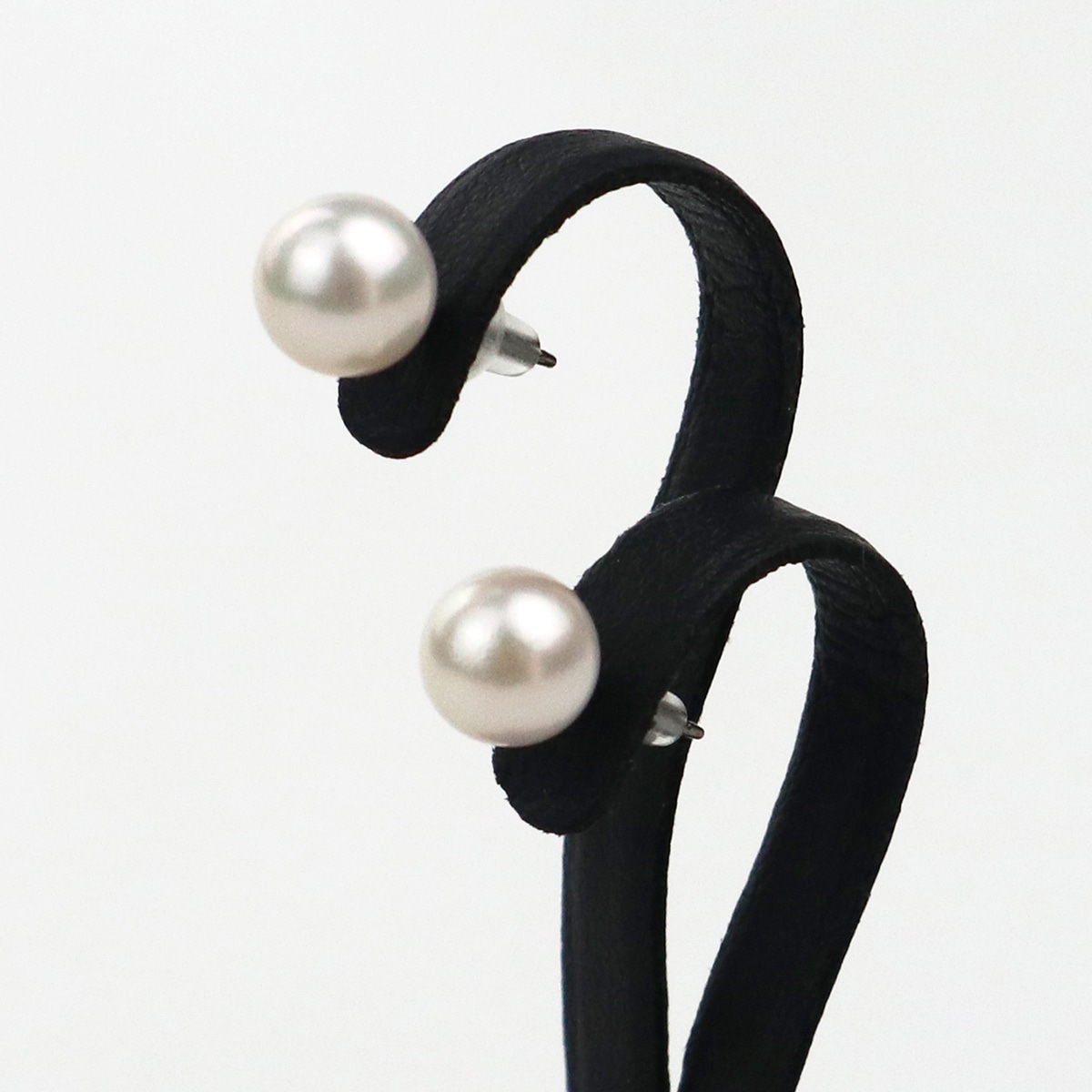 アコヤ真珠 7.5-8.0mm パール スタッド ピアス・イヤリング 〔ピアスまたはイヤリング×1ペア〕 アクセサリー チタンピアス