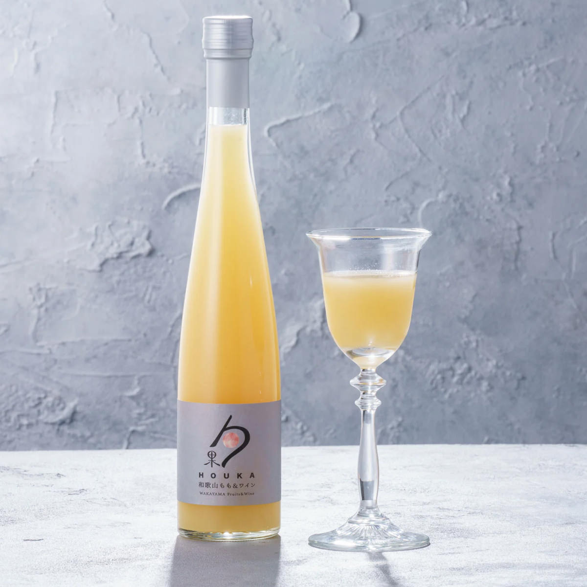勹果ほうか フルーツワイン 和歌山もも 紀州うめ2種 〔各375ml〕 ワイン リキュール お酒