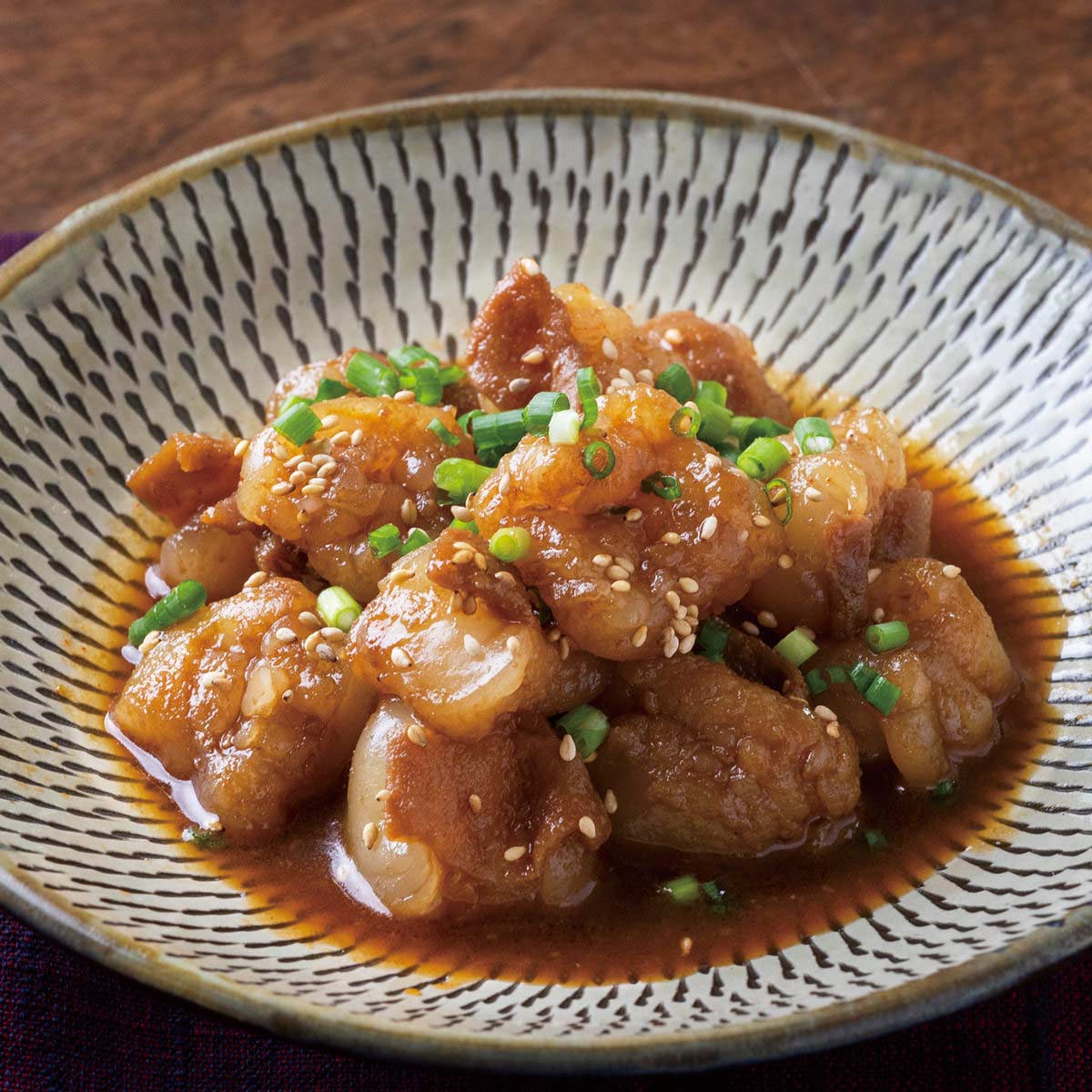 神楽茶屋 大分県産牛ホルモン炒め 牛すじ煮込み 〔牛ホルモン炒め(牛ホルモン、たれ)×2、牛すじ煮込み(牛すじ肉、つゆ)×2〕 惣菜