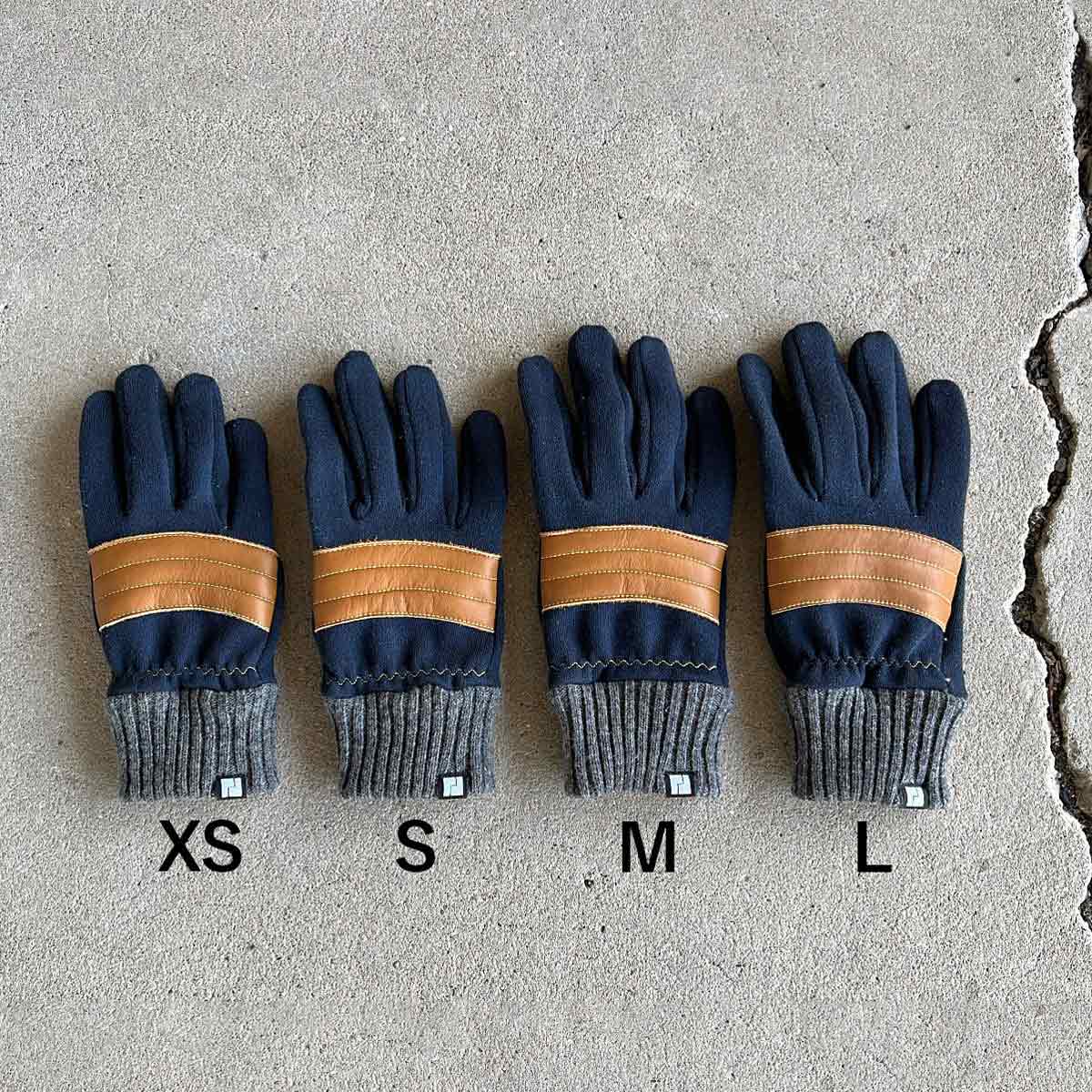 KURODA クロダ 男性用 キャンプグローブ MAMBA 〔手囲いサイズ：22/23/24/25cm〕 手袋 アウトドア用 手囲い 22cm(XSサイズ)