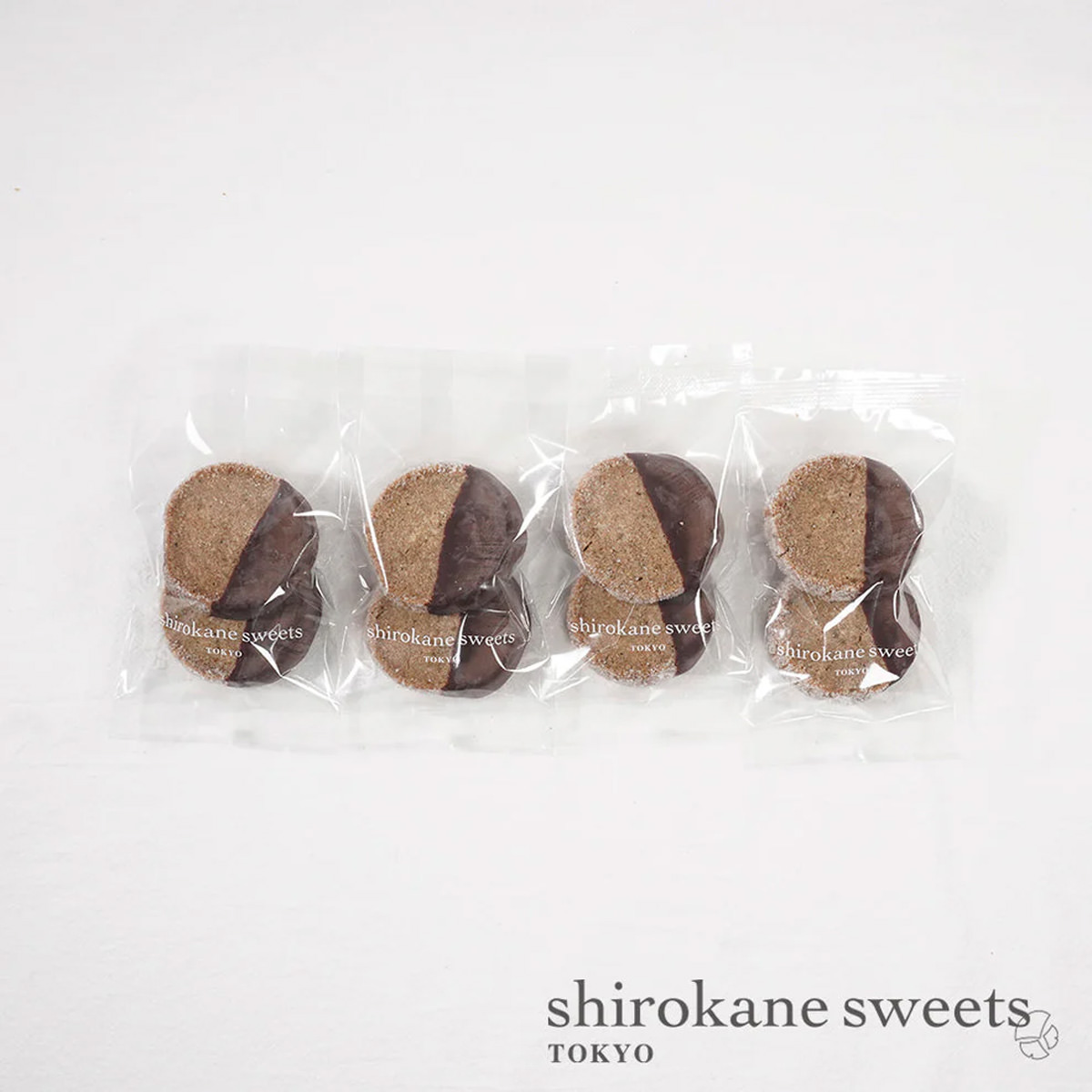 白金ショコラクッキー アールグレイ〔2枚入×4〕スイーツ クッキー ポスト投函便