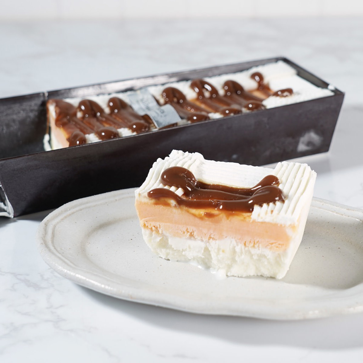 白金プレミアム手作りアイスクリームケーキ 白金プリン〔約250g〕スイーツ デザート