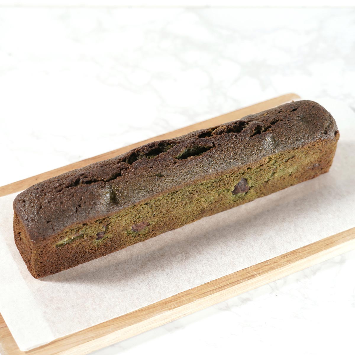 和栗と抹茶の和焼き菓子〔(約)220×35×高さ60ｍｍ〕パウンドケーキ