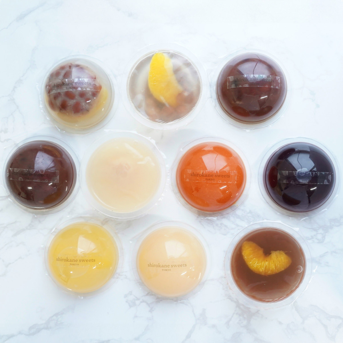 プレミアムフルーツゼリー フルーツあんみつ フルーツ水羊羹〔ゼリー、あんみつ 他計10個 各65ml〕スイーツ 個包装