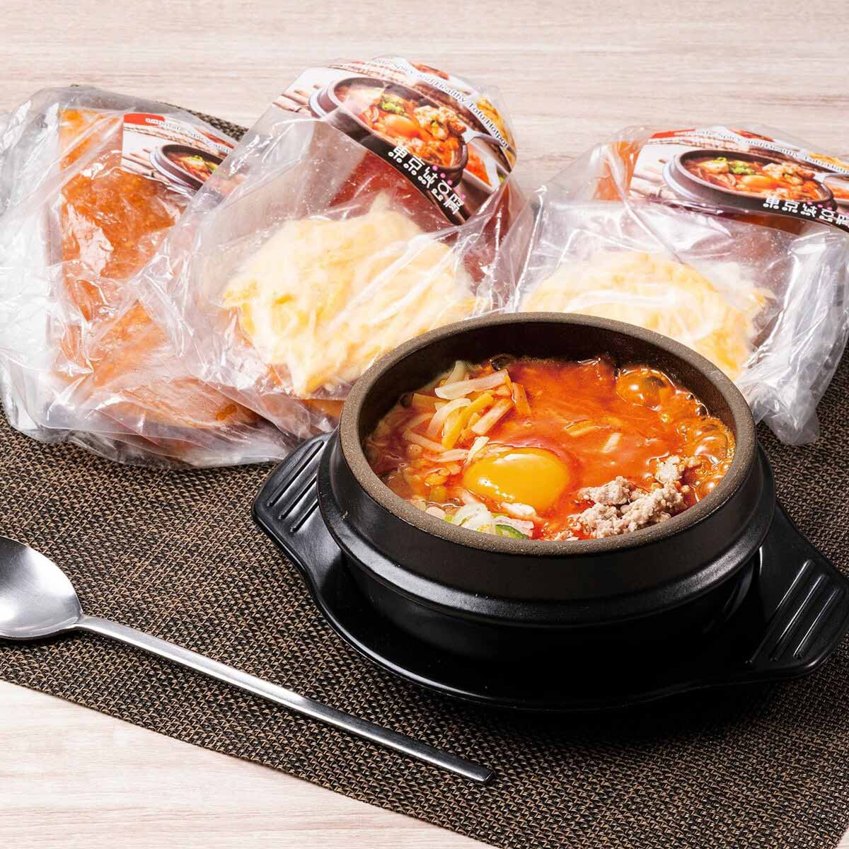 東京純豆腐 チーズスンドゥブ 〔(スープ、チーズ)×5〕スンドゥブ 具材