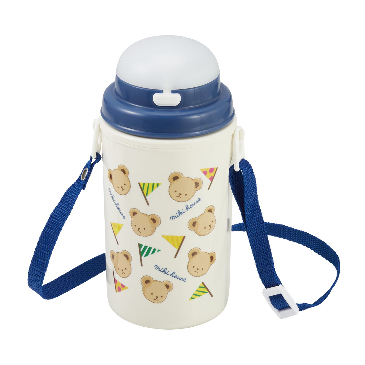 ミキハウスベア 保冷ストローホッパー（450ｍｌ）