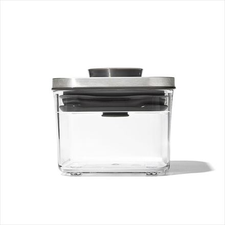 オクソー 保存容器 密閉 ステンレスポップコンテナ スモールスクエア( ミニ)- 0.4L 3118500