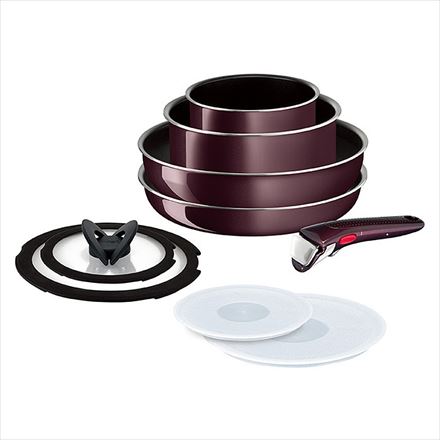 T-fal ティファール インジニオ・ネオ ヴィンテージボルドー・インテンス セット9 ガス火対応 フライパンセット L43991