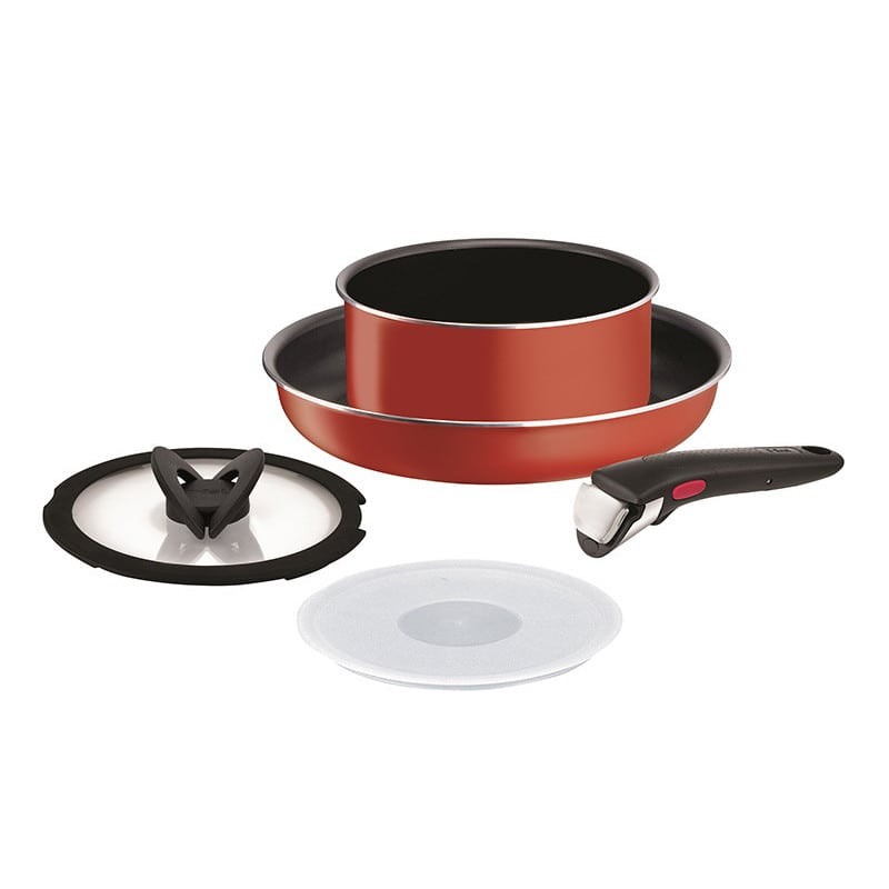 T-fal ティファール インジニオ・ネオ パプリカレッド セット5 L15191 ガス火専用