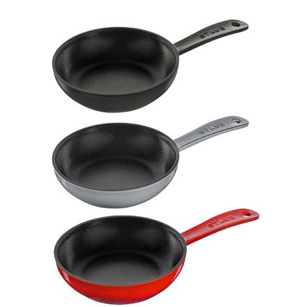 staub ストウブ キャスト スキレット 16cm グレー 40501-145 フライパン ホーロー 鋳物 鉄 IH対応