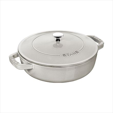 STAUB ストウブ ブレイザー 26cm カンパーニュ 40501-479 両手 鋳物 ホーロー 鍋 浅型 すき焼き IH対応