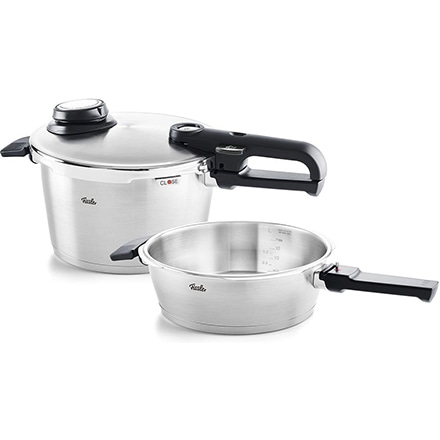 Fissler フィスラー ビタビットプレミアムセット 2.5Lスキレット+4.5L シルバー 622-412-11-070