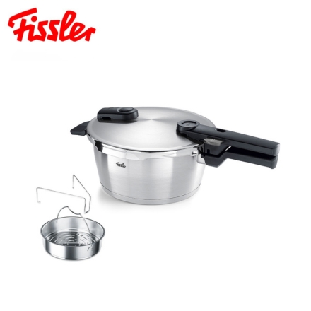 Fissler(フィスラー) ビタクイック プレミアム 圧力鍋 3.5L 蒸し器・三脚付 602-410-03-070