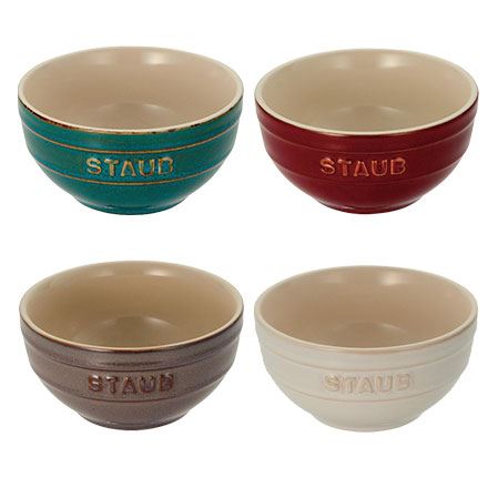 staub ストウブ ビンテージカラー セラミックボウル 14cm アンティークグレー 40511-862 ボール 電子レンジ対応