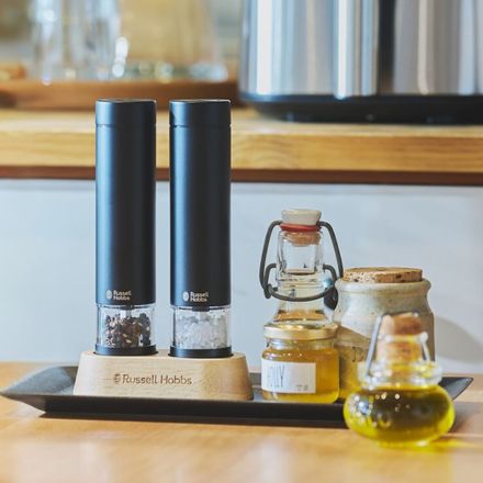 Russell Hobbs 電動ミル ソルト&ペッパー ミニ ブラック 7935JP-BK