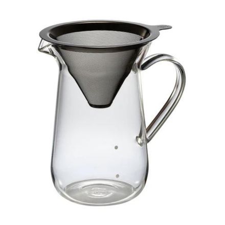 Cores コレス チタンコーンフィルター＆サーバー グレー C761GY